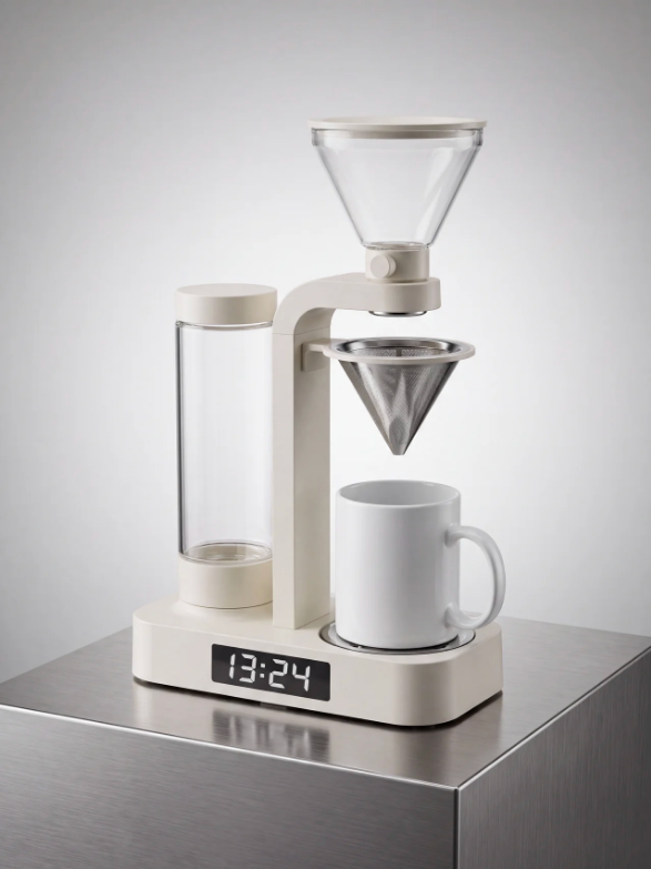 Brewly™ - Coffee maker Clock